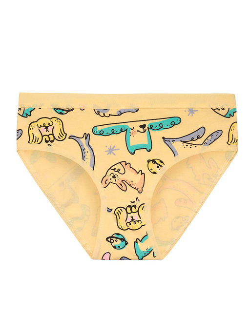PELICAN, набор трусов для девочек, Лаванда/лазурный/желтый