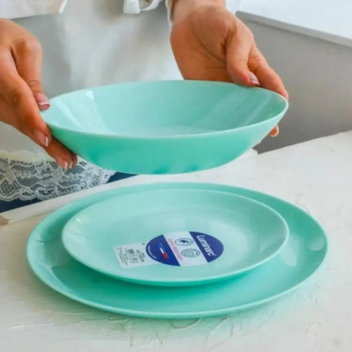 Тарелка суповая ДИВАЛИ ЛАЙТ ТЮРКУАЗ бирюзовый 20см 1шт. арт.P2019 /Люминарк/ - Luminarc фото 4