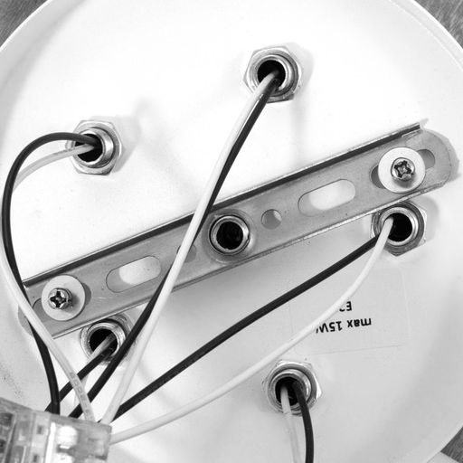 Люстра на потолок BayerLux «Онлайн», 5×15 Вт, Е27, белый/прозрачный