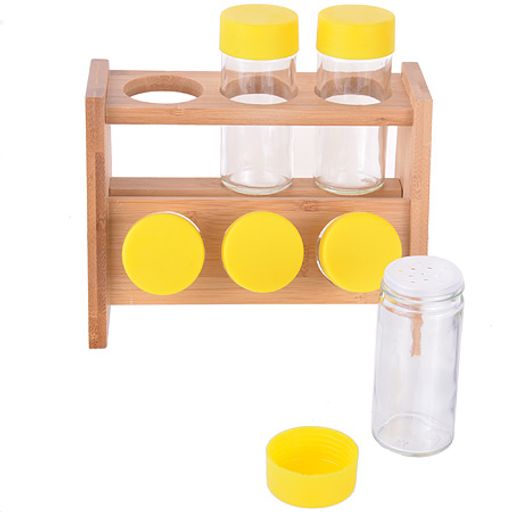 28325 Набор специй и приправ 7пр БАМБУК (16 специи внутри) MB (х12) - Mayer&boch фото 2