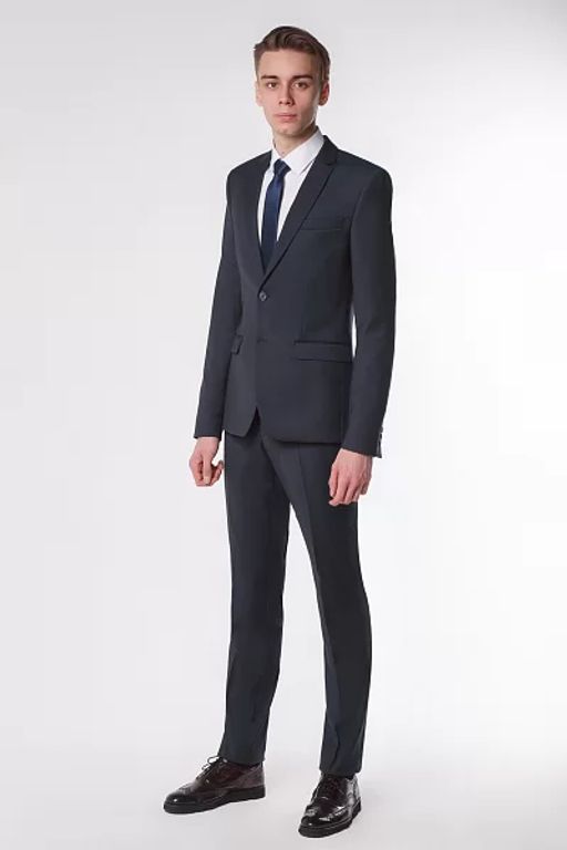 Костюм для мальчика, прилегающий (синий) КДД-233 - Бостон фото 3