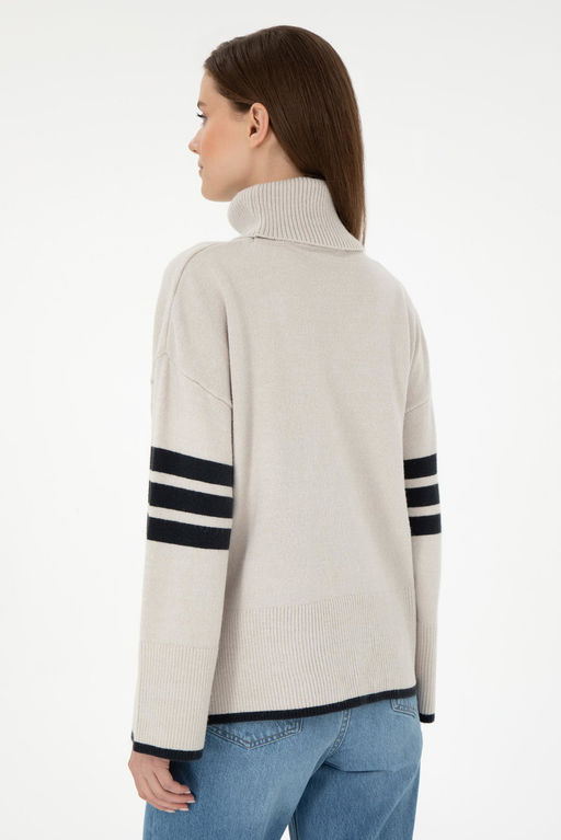 Женская водолазка с каменным воротником Неожиданная скидка в корзине - U.s. polo assn фото 5