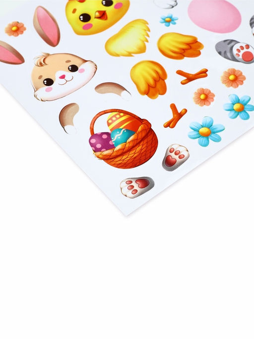 Набор для декорирования яиц на пасху Зверята, 14.5?15?2 см