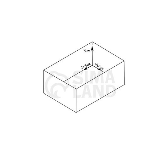 Кашпо деревянное Прованс 23х12,5х9 см розовый коралл - Дарим красиво фото 3
