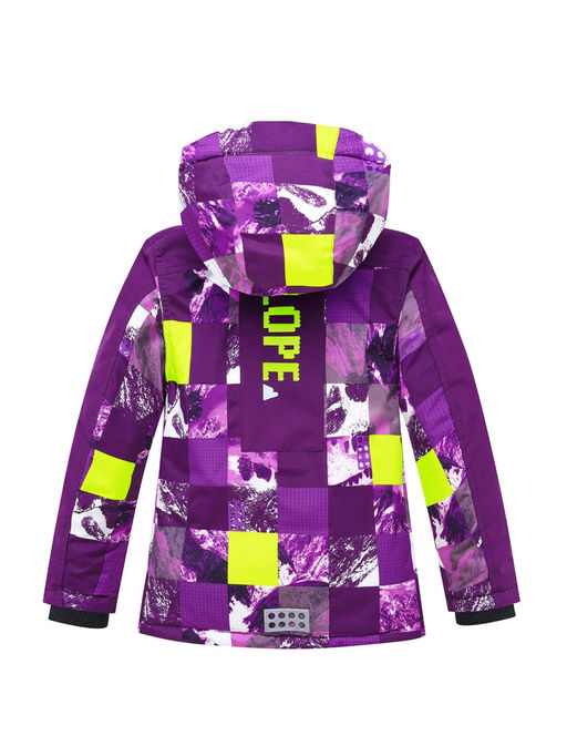 Горнолыжный костюм для девочки фиолетового цвета 9328F - Valianly фото 3