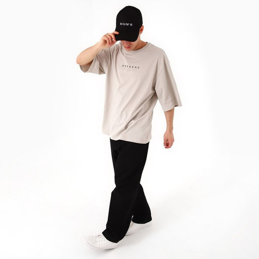 Кепка мужская «Минимум», чёрная, р-р 56