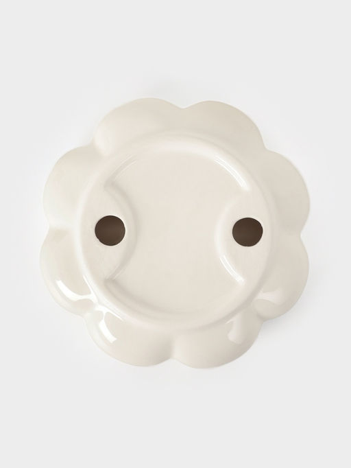 Чайная пара «Облако», 2 предмета: блюдце 14×3 см, чашка 220 мл, 12×8.5×7 см, керамика, белая