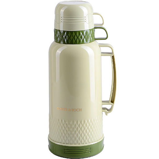 31424 Термос 1,8л + 2 чашки ст/колбаMB (х12) - Mayer&boch фото 2