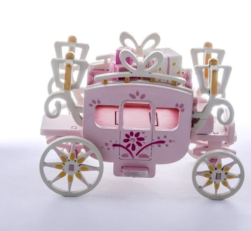 Новогодние елочные игрушки: Карета крытая 3015 - Idh фото 4