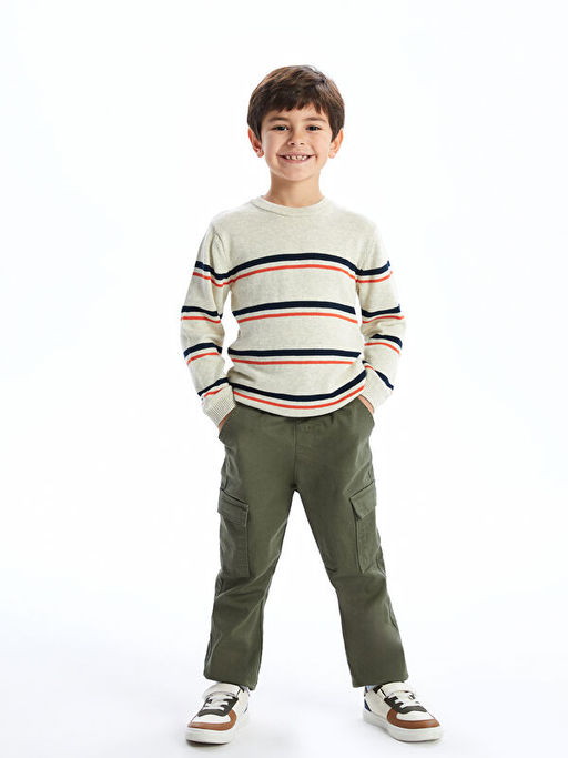 Beli Lastikli Erkek ?ocuk Jogger Pantolon