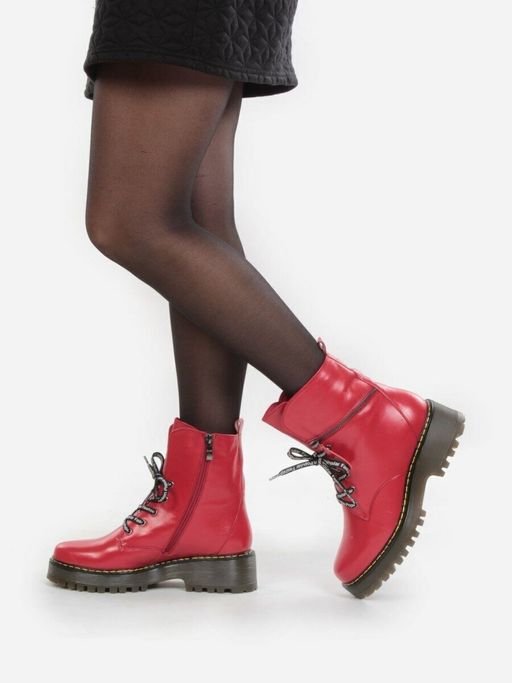 B2002W-420V RED Ботинки зимние женские - No name фото 3