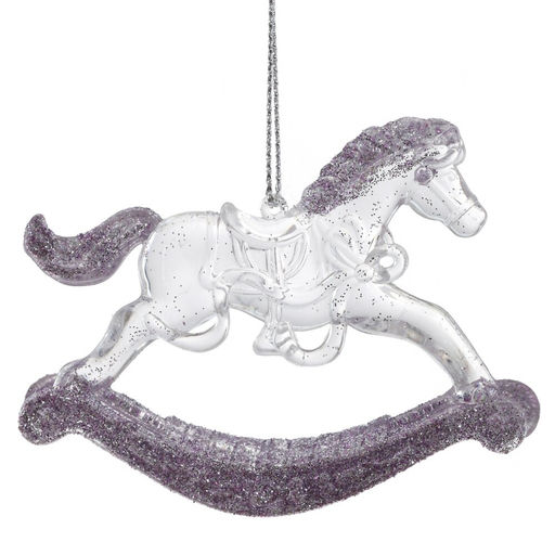 Украшение новогоднее "Лошадка", L8 W0,7 H7 см