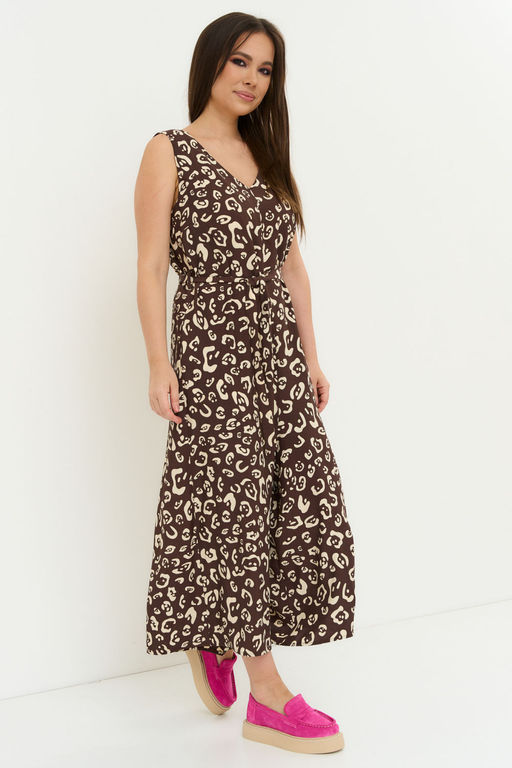 Комбинезон Magia mody 2238 коричневый