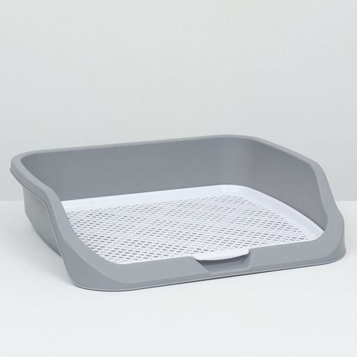 Туалет открытый 53×45×13 см, серый