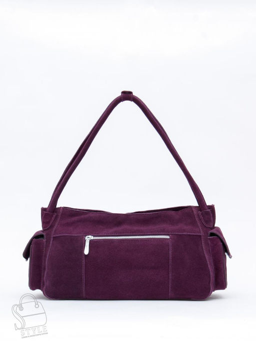 Сумка женская кожаная 91181MSS purple Velina Fabbiano-Safenta
