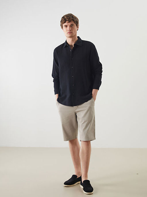 Rahat Kal?p Uzun Kollu Erkek G?mlek