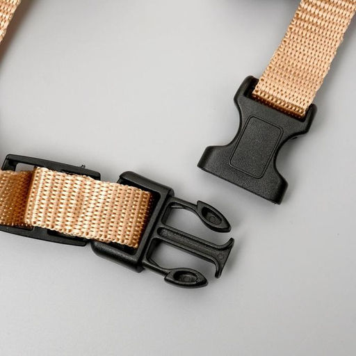 Намордник пластиковый № 4, ОМ 26 см, ДН 9 см, ОШ 41-56 см, вес питомца 15 кг - Пижон фото 4