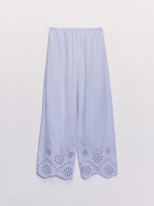 Брюки кюлоты из хлопка ZR2606022102-41 / Zarina фото 9