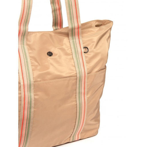 Сумка женская текстиль BoBo-3103, 1отд, бежевый 261973  фото 4