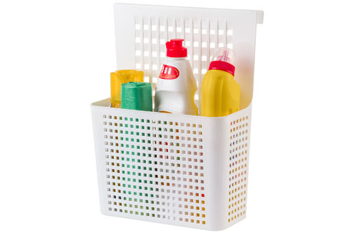 Контейнер 24,5*9,4*31 см Лофт навесной на дверцу белый (модель 6120/06) - Elan gallery фото 3