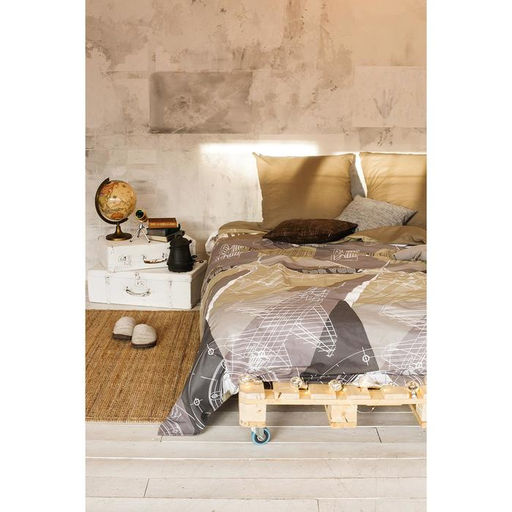 Постельное бельё Этель 2 сп Механика 175х215 см, 200х220 см, 70х70 см -2 шт,100% хлопок, бязь 125 г/м2  фото 9