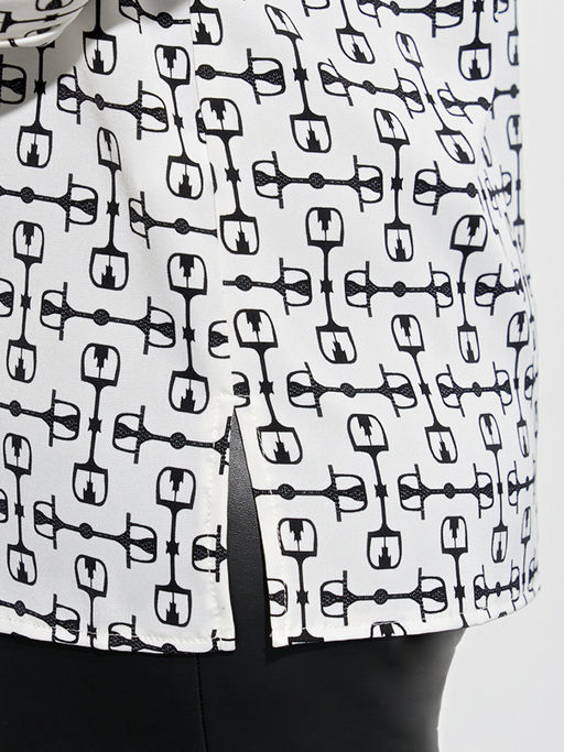 Блузка 0059-27п кремово-белый - Dora фото 8