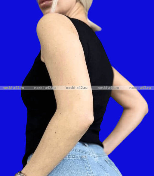 Цена за 1 шт. Майки женские Miss Emma Турция Кружево арт. 9133 черные