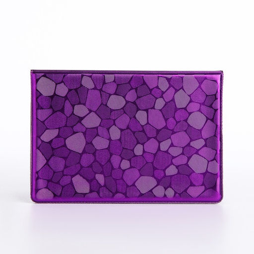 Цена за 10 шт. Обложка для паспорта, цвет фиолетовый - Simaland фото 2