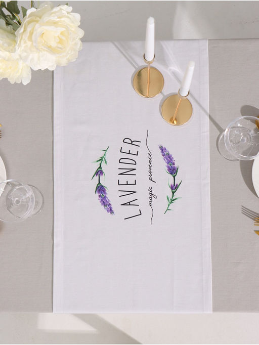 Дорожка на стол Этель Lavender 40?146 см, 100% хлопок, саржа 190 г/м?