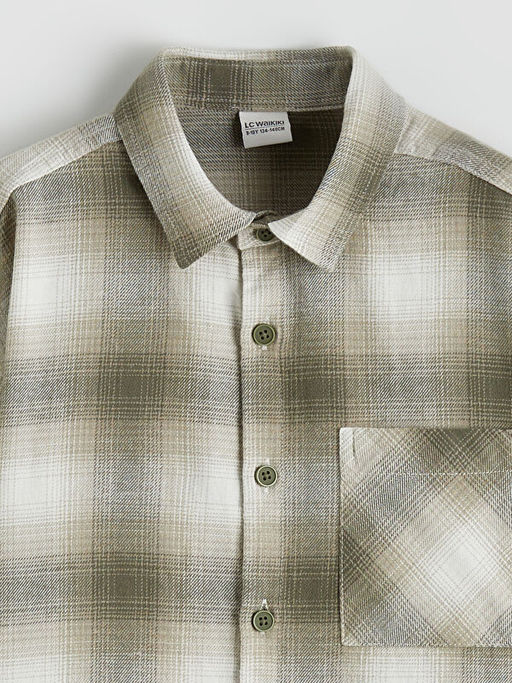 Ekose Erkek ?ocuk Oduncu G?mlek