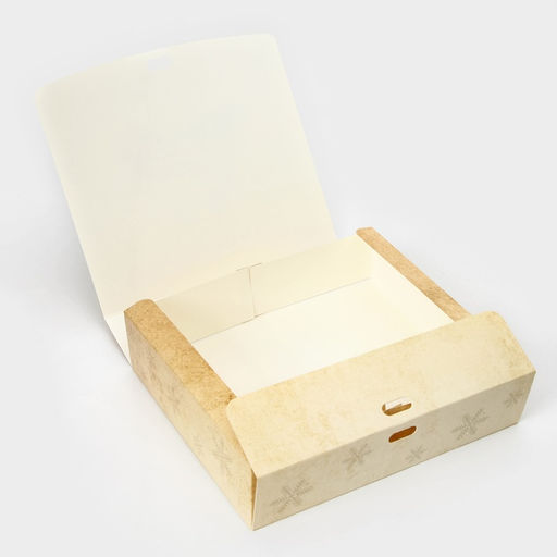 Цена за 3 шт. Коробка подарочная новогодняя складная, упаковка «Волшебного Нового года», 20×18×5 см