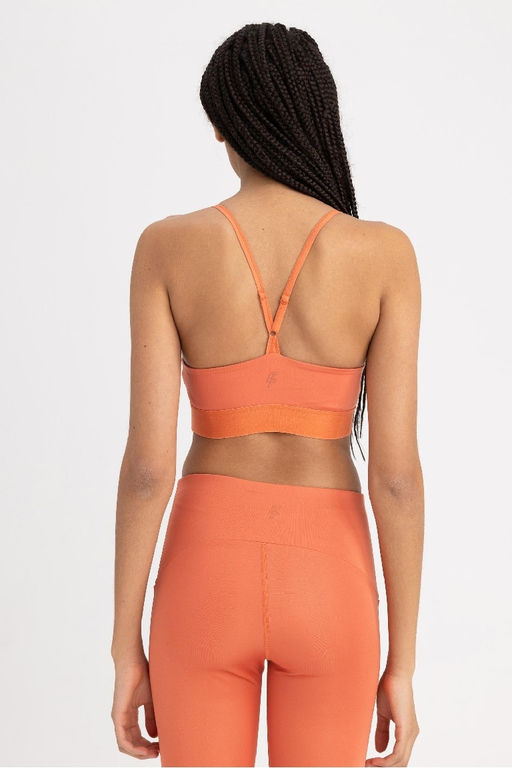 Спортивный бюстгальтер DeFactoFit с круглым вырезом  фото 8