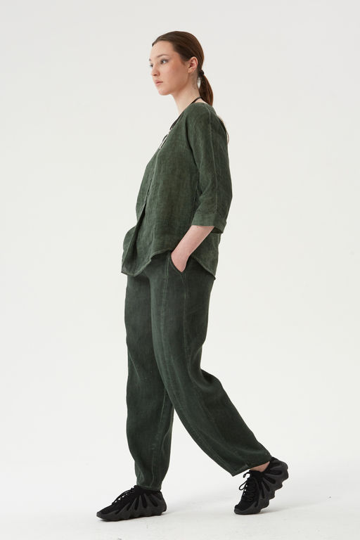 Блуза ЛЕН ПК - Жан и параскева фото 7