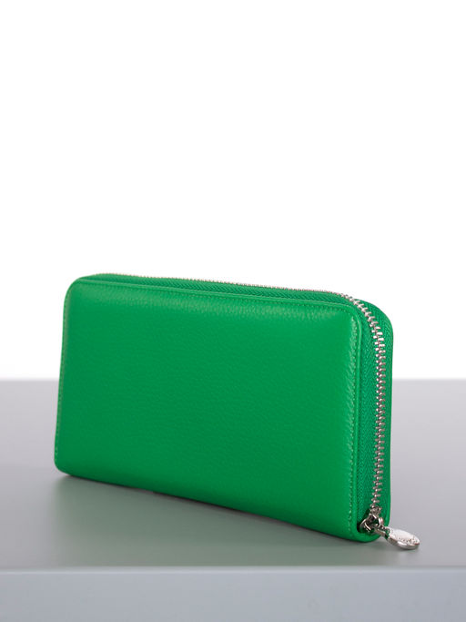 LACCOMA кошелек LA-1073-зеленый натуральная кожа  фото 2