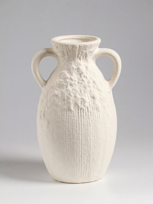 Ваза «Фонси», 20.5×10 см, керамика, белая