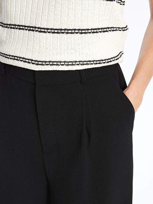 Beli Lastikli Loose Fit Kad?n Pantolon