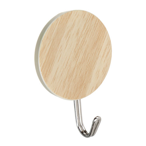 Набор крючков самоклеющихся 2шт, VETTA Дерево, металл, PS, 2 цвета, 440-390