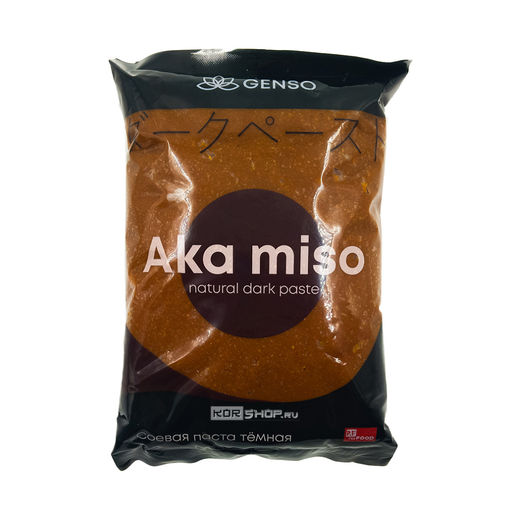 Мисо-паста темная Ака мисо Genso, Китай, 1 кг Акция
