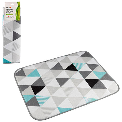 Коврик для сушки посуды MDM-01-L из микрофибры 45*35см 310254