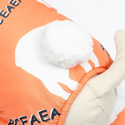 Комбинезон Стиляга, размер XS (ДС 21 см, ОШ 25 см, ОГ 35 см) белый/оранжевый - Simaland фото 6