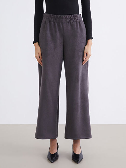 Beli Lastikli S?et G?r?n?ml? Kad?n Pantolon