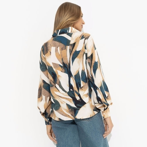 Рубашка дизайнерская Цветущее очарование (цветная) - Charutti фото 5