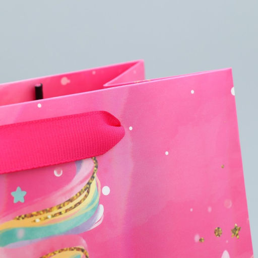 Пакет ламинированный Единорог, MS 18 х 23 х 10 см - Дарите счастье фото 4