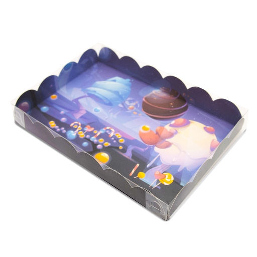 Коробка для печенья «Сладкая планета», 22×15×3 см 5 шт.