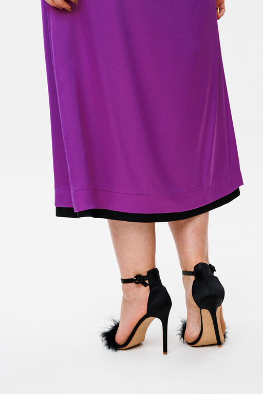 Платье ANELLI 1180.1 виноград  фото 8