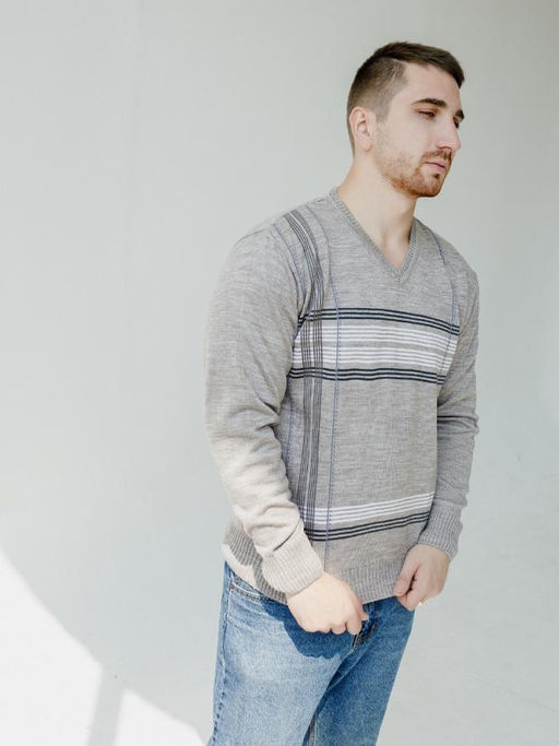 Свитер мужской m-054 с шерстью 60% - Esenia фото 6