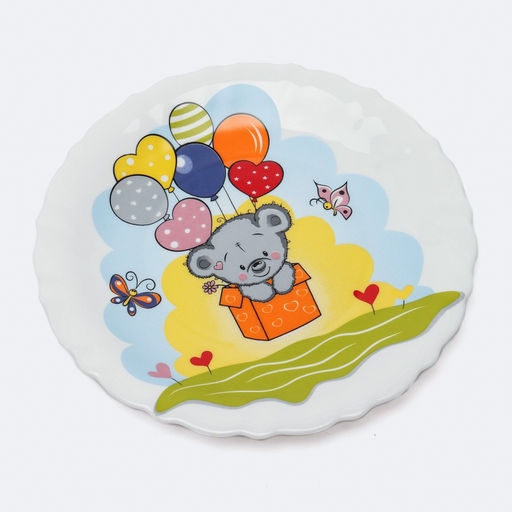 Набор для завтрака 3 пр. JELLY стеклокер. арт. PO-3sd-773 (118540)