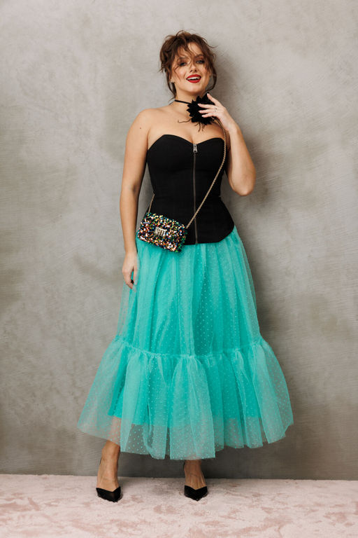 Юбка Anastasia 1297 мята фото 4