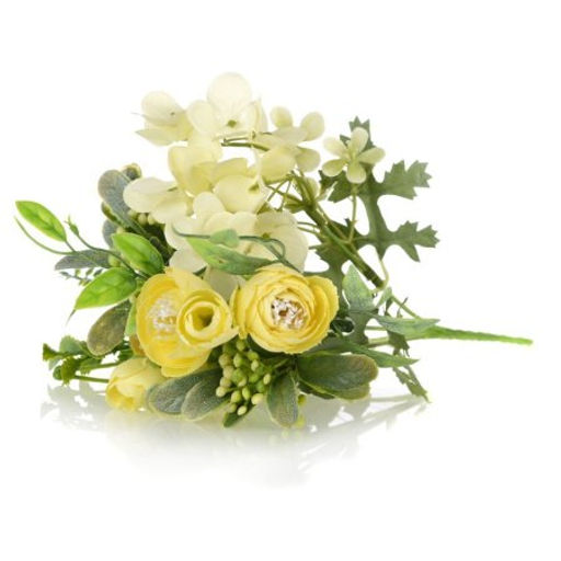 Цветок искусственный 30 см / NW713 /уп 90/900/ (Белый) - Галеонтрейд фото 4