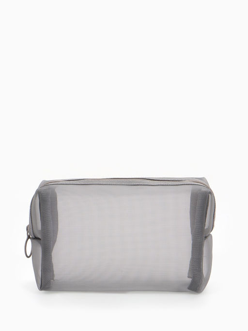 Косметичка дор Сетка 18*7,5*10, отд на молнии, серый